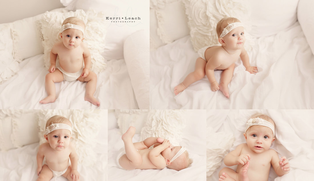 Kerri Leach Photography | 9 month milestone session | 9 months old | Evansville, IN photographer