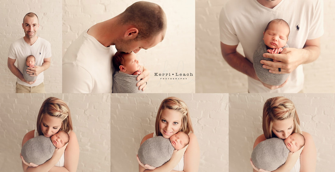 Newborn parent posing Newborn prop posing | Newborn photographer Evansville, IN | Indiana newborn photographer | Newborn mentoring Indiana 