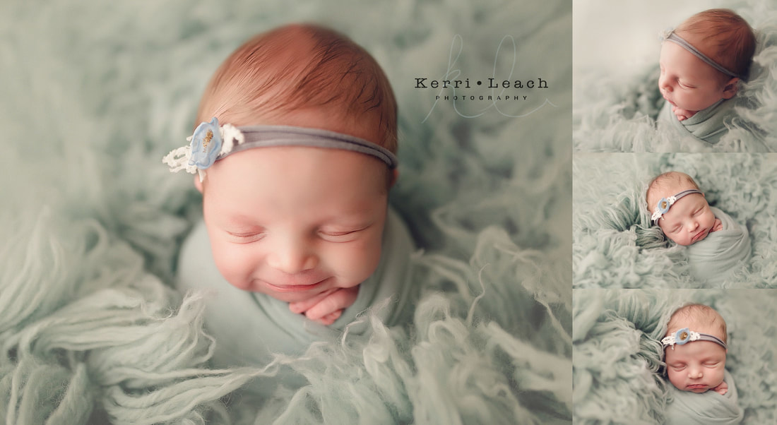Newborn prop posing | Newborn potato sack pose | Newborn pose flow | Newborn mentoring | Kerri Leach Photography | Newborn photographer Ownesboro, KY, Evansville, IN