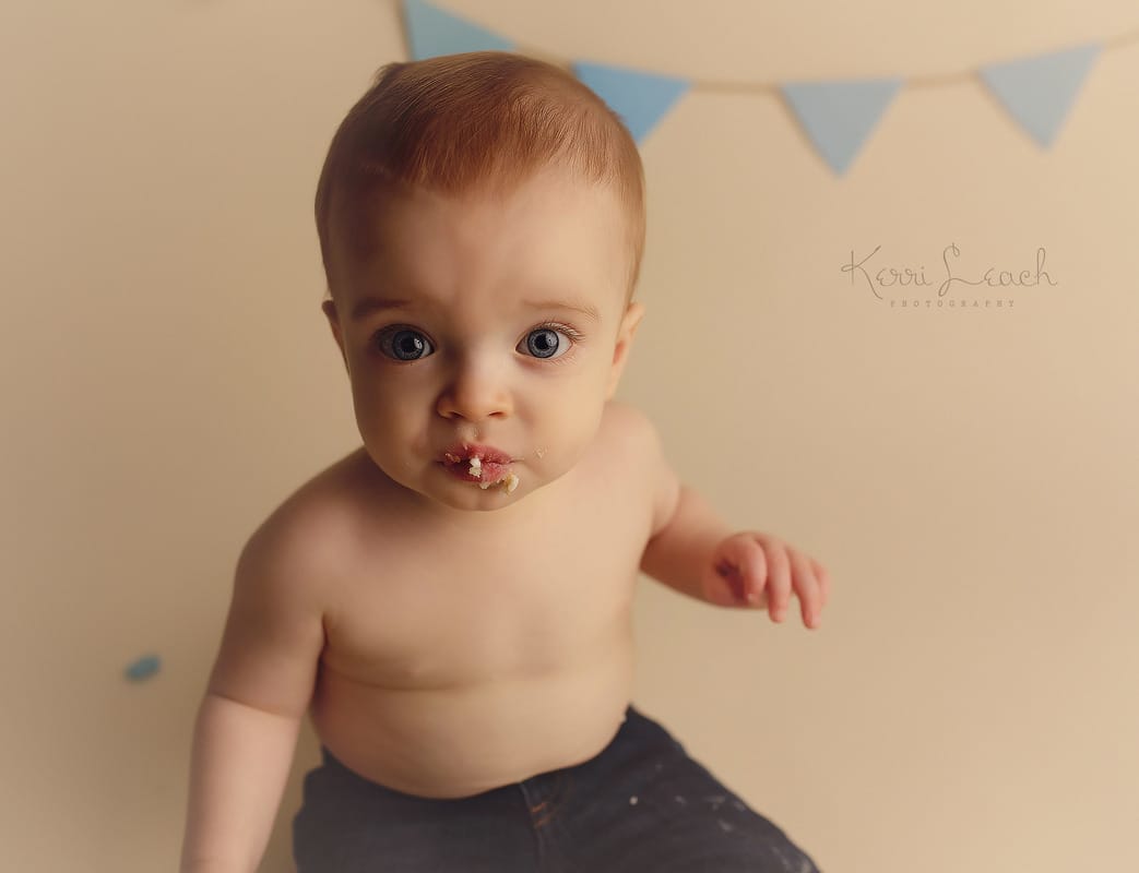 Evansville, IN newborn, baby, family photographer- 1 year session-1 year smash cake session