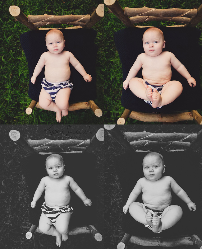 KERRI LEACH PHOTOGRAPHY-6 MONTH MILESTONE-6 MONTH SESSION-6 MONTH POSING-BABY PROPS