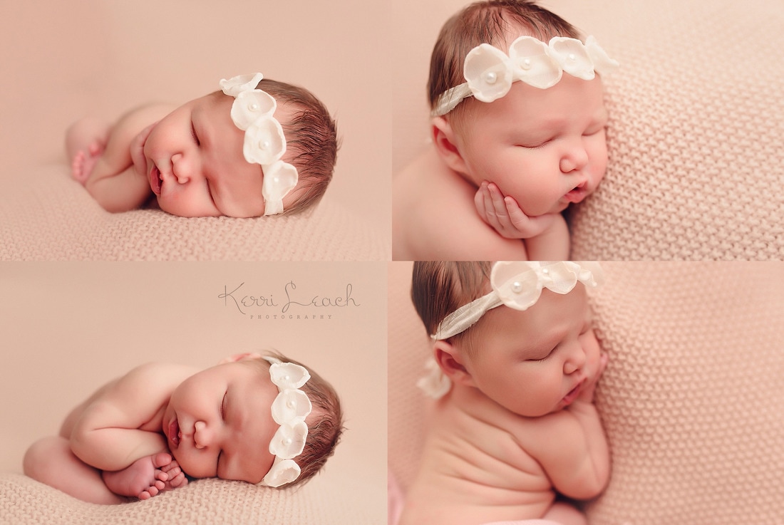 Newborn session Newburgh, Indiana | Indiana newborn photographer | Newborn bean bag posing | Newborns