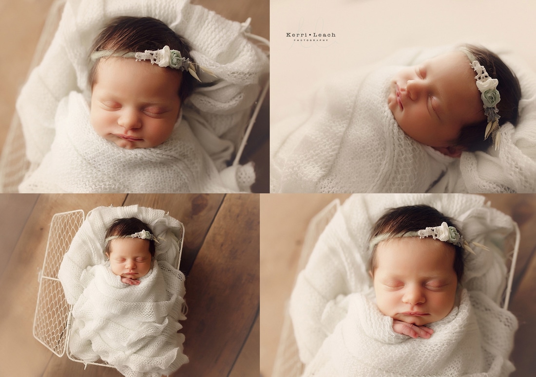  Newborn poses | Newborn pose ideas | Newborn photography | Kerri Leach Photography | Newborns | Newborn prop posing | Newborn session 