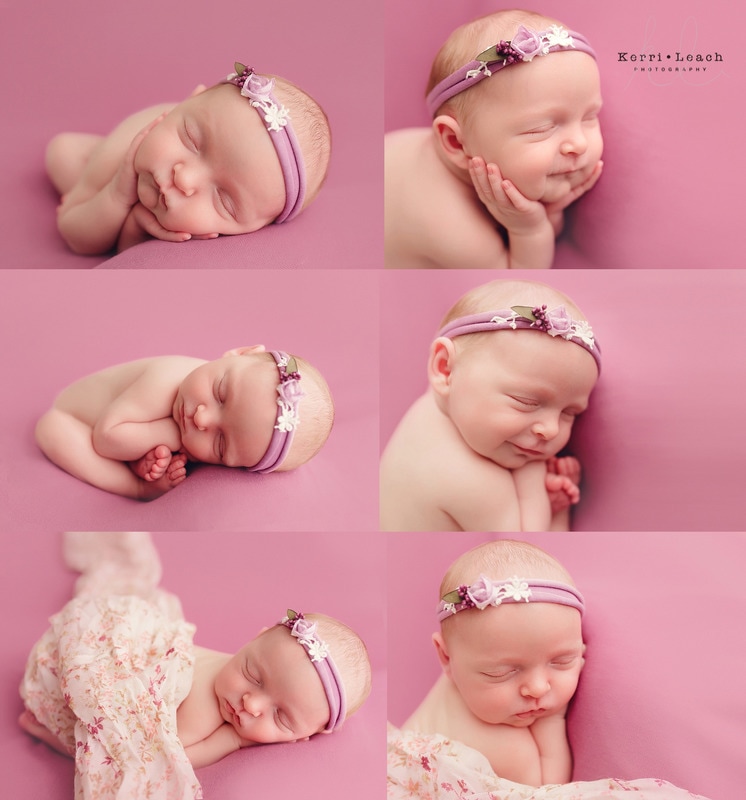 Kerri Leach Photography | Newborn photography Newburgh, IN | Newborn photography | Newborn bean bag posing | Newborn bean bag | Newborns