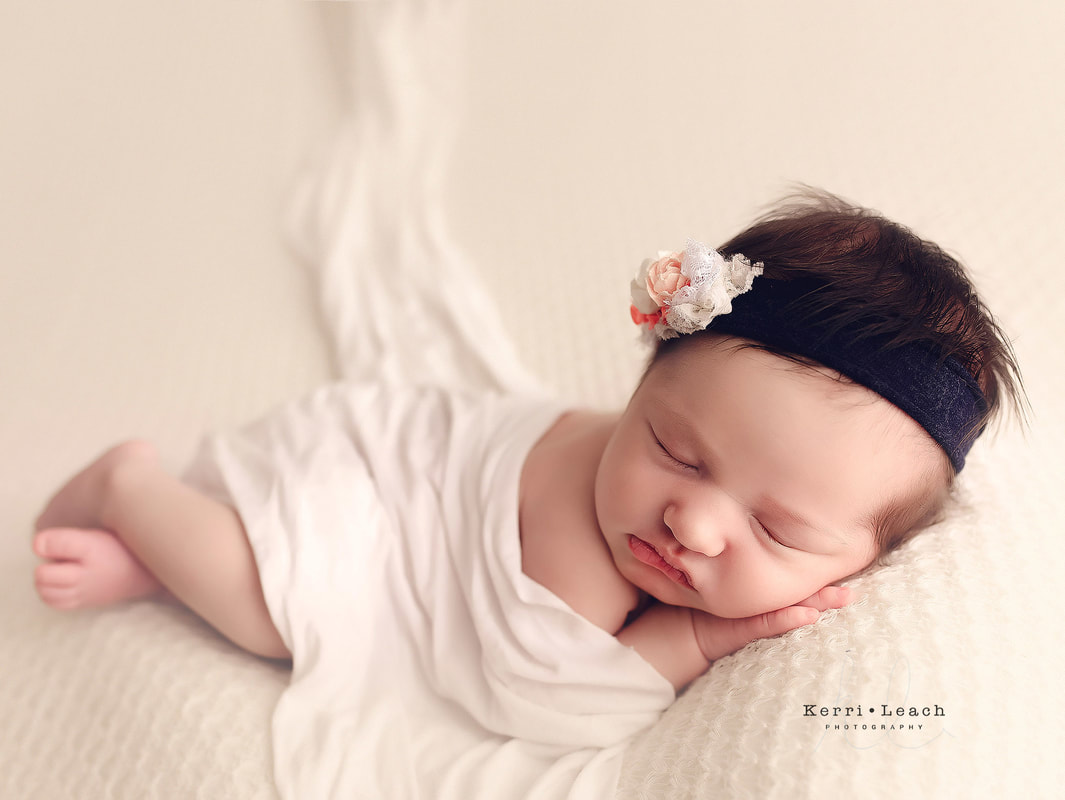 Newborn bean bag posing | Newborn photographer Evansville, IN | Owensboro area newborn photographer | Indiana newborn photographer