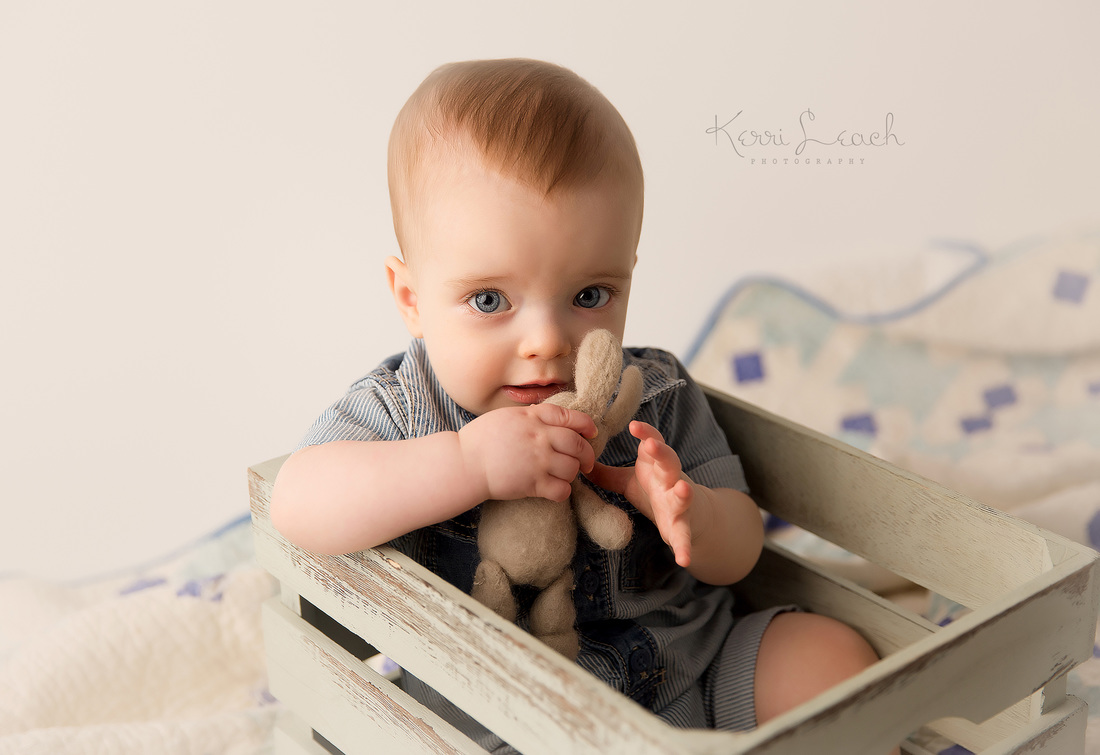 Kerri Leach Photography-9 month milestone-milestone session-Evansville IN photographer-Evansville IN newborn and baby photographer